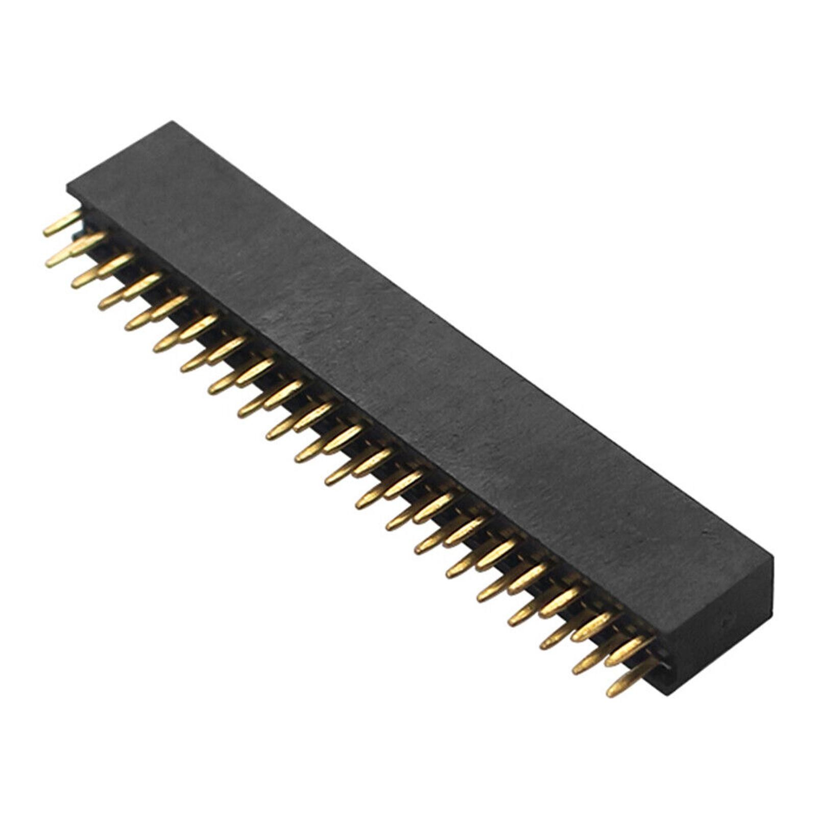 4x 2x20 PIN Socket Dual Male Header Pin Connector for Raspberry Pi Zero/Zero W