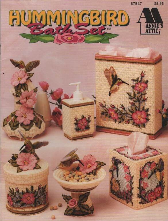 OOP!!! HUMMINGBIRD BATH SET BEAUTIFUL PROJECTS!!!