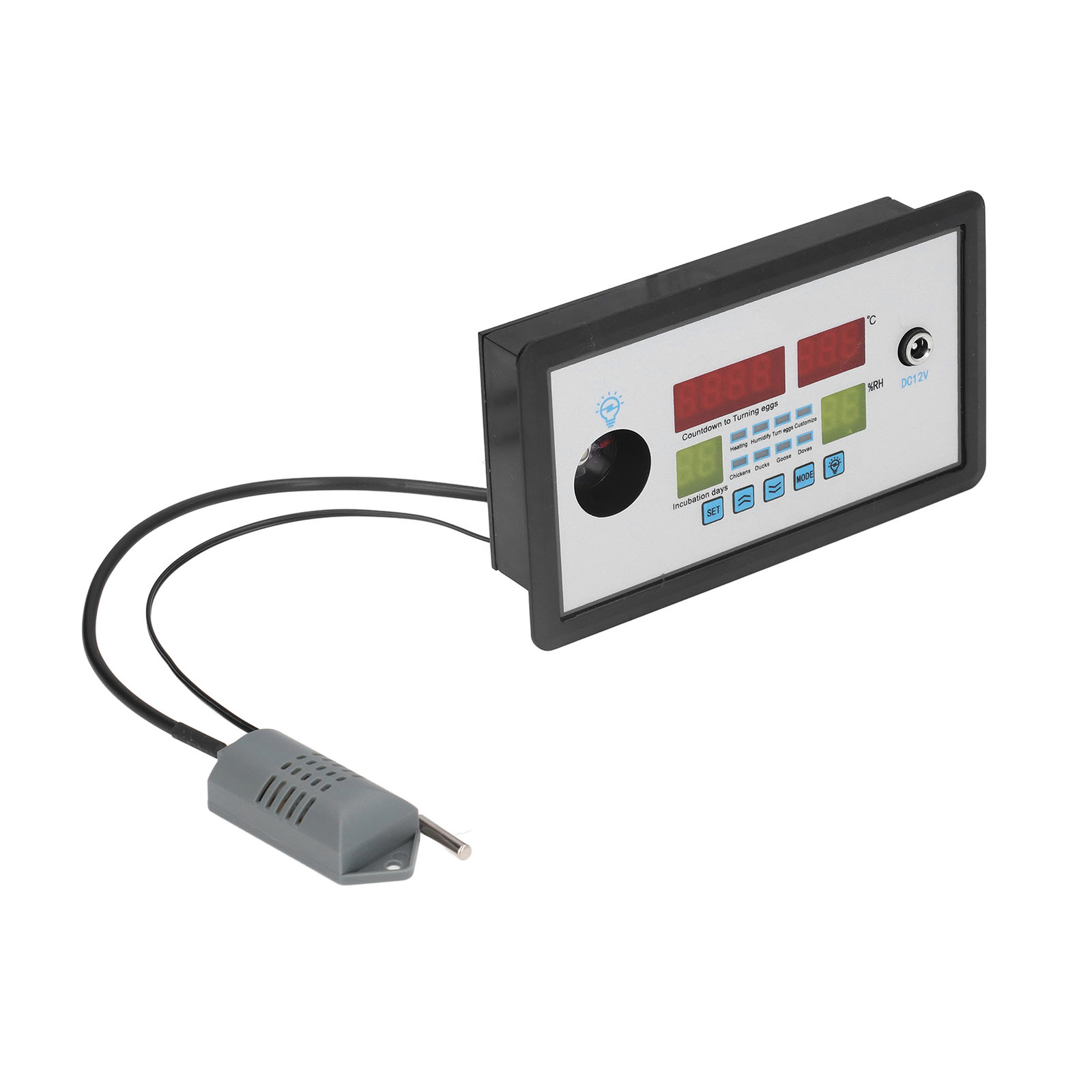 Smart Automatic Egg Incubator Controller Thermostat For Duck Goose Eggs 12V WS