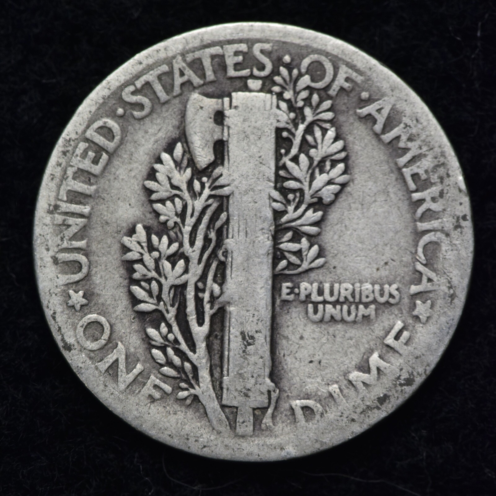 1920 Mercury Silver Dime GOOD / VG FREE SHIPPING