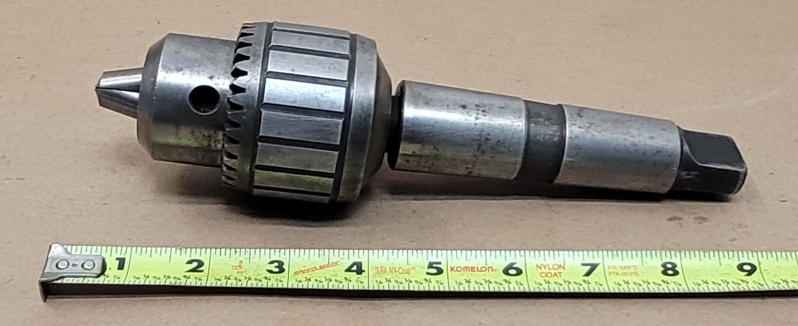 Jacobs 14N3JT Drill Chuck w/ Key – 4MT Chuck Arbor