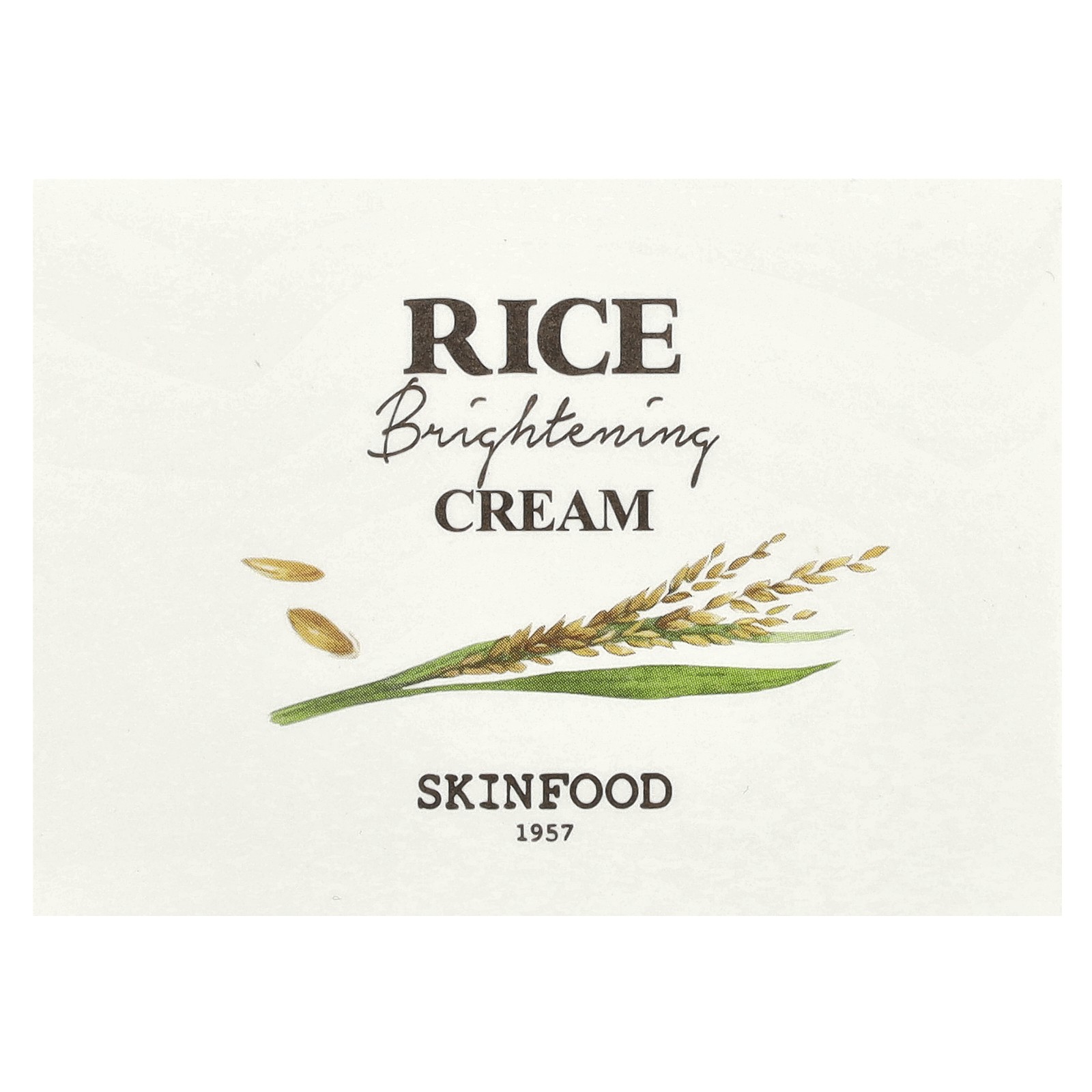 Rice Brightening Cream, 2.02 fl oz (60 ml)