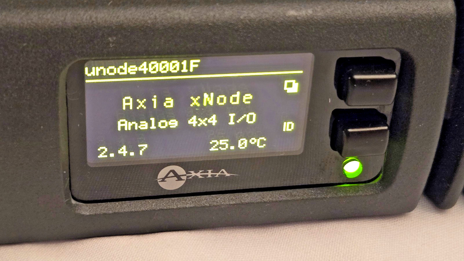 Telos Alliance Axia xNode Analog, Used, Working, 2001-00298