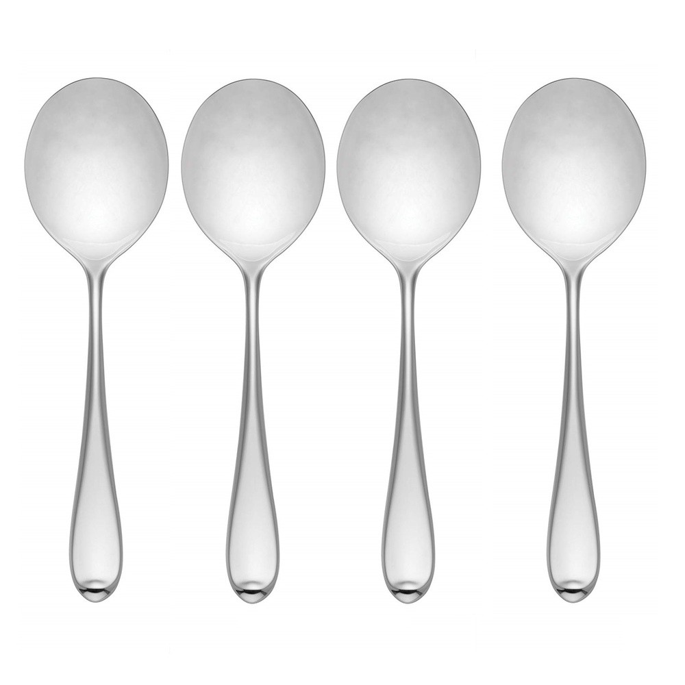 Gorham Studio 18/10 Stainless Steel Bouillon Spoon (Set of Four)