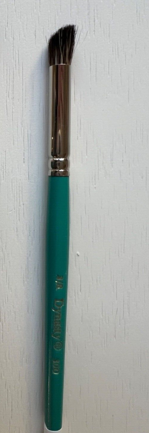 3/8" Deerfoot Stippler Artist Paint Brush by Dynasty/FM