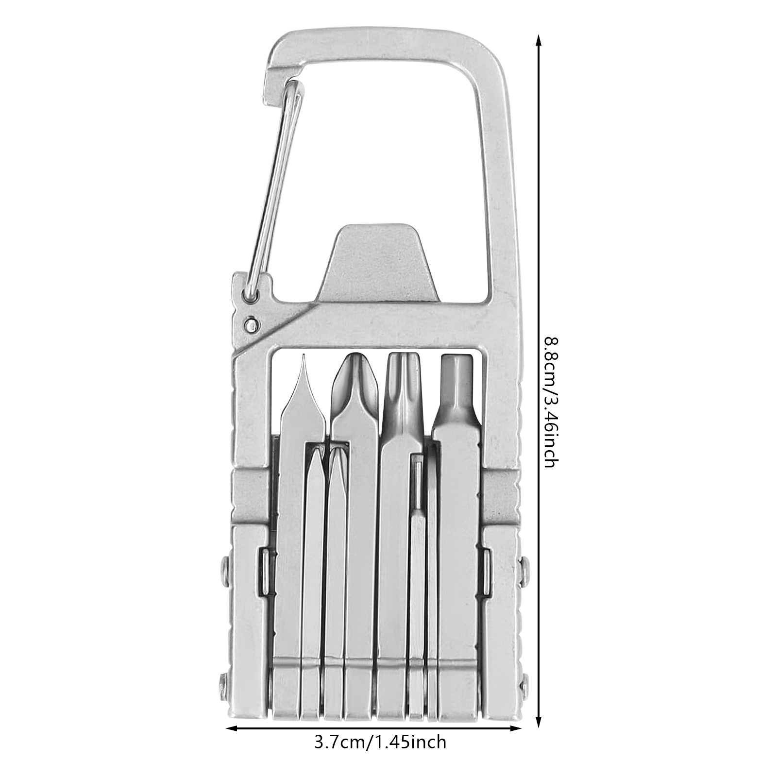 12 in 1 Mini Multi Tool, Portable Keychain Multitool, Keychain Multi Tool