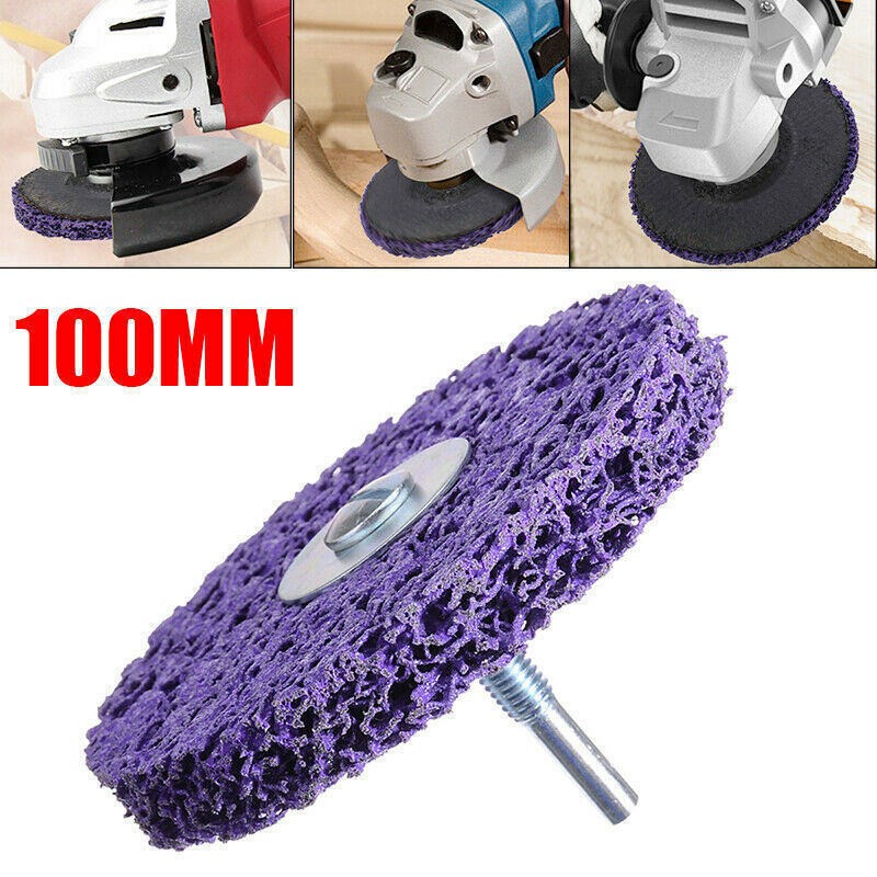 100mm Rust Removal Disc Paint Peeling Abrasive Polishing Wheel Cleaning Discs