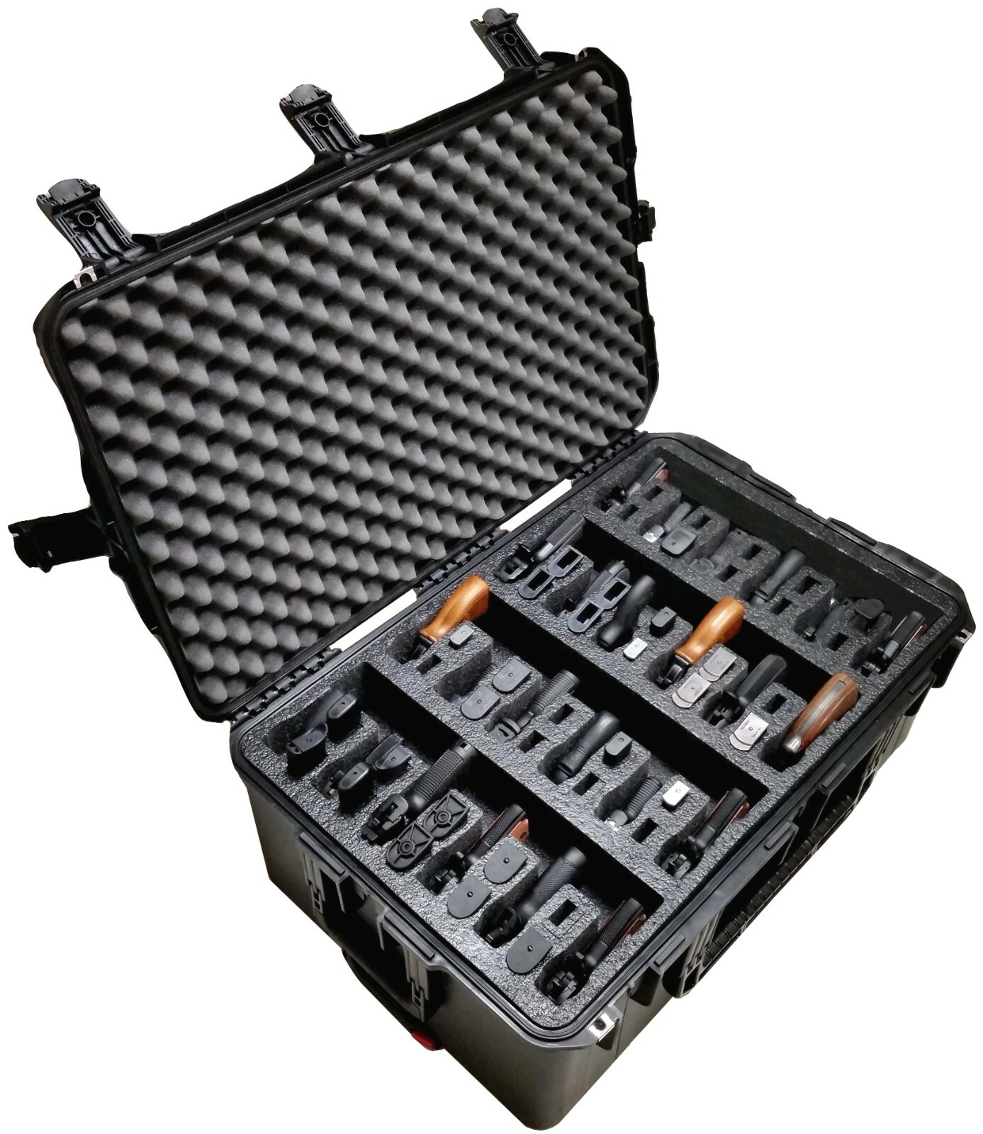 Case Club 24 Pistol Pre-Cut Waterproof Case with x1 Silica Gel