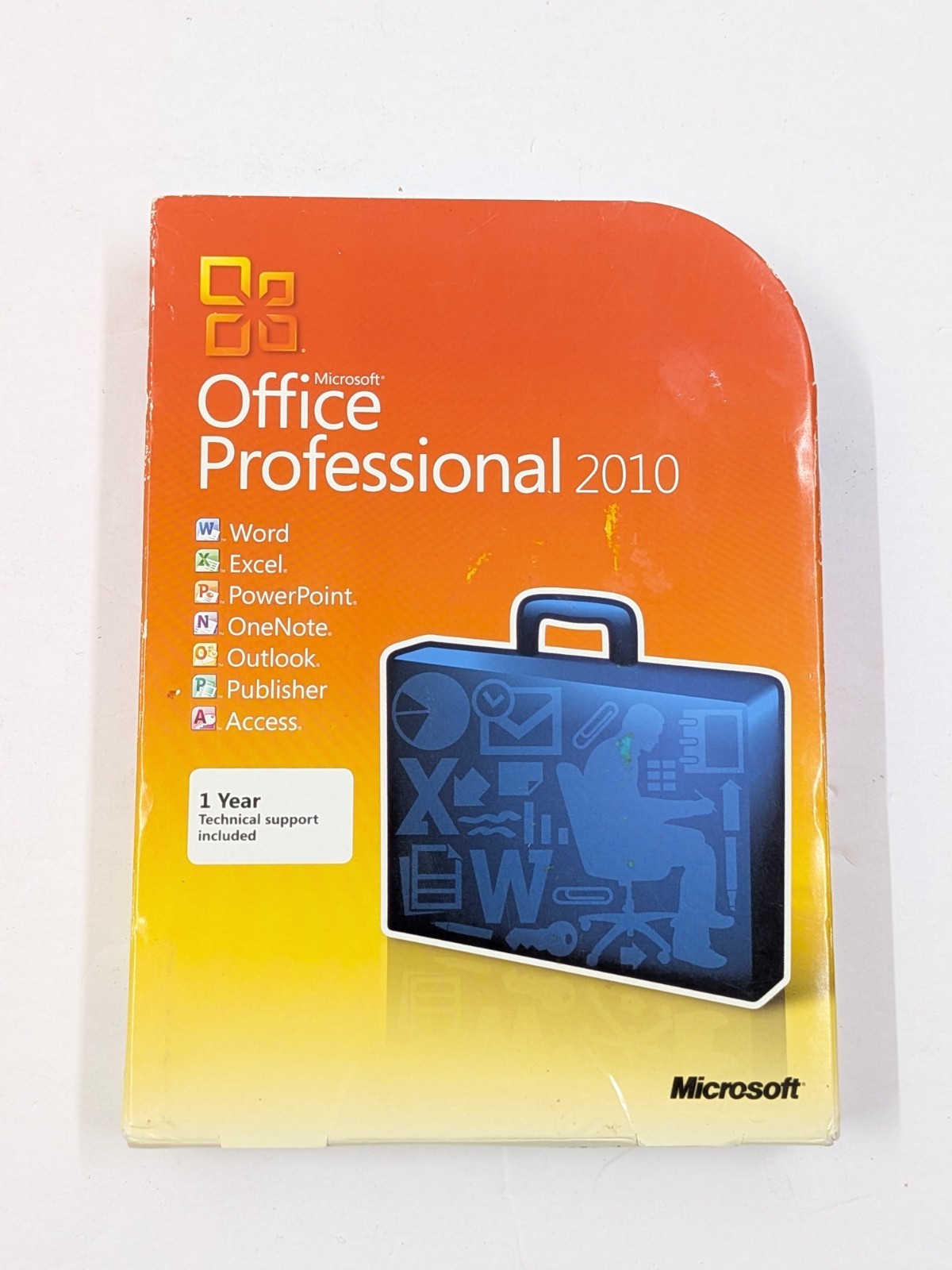 Microsoft Office Professional 2010 Full Retail Package w/ Product Key