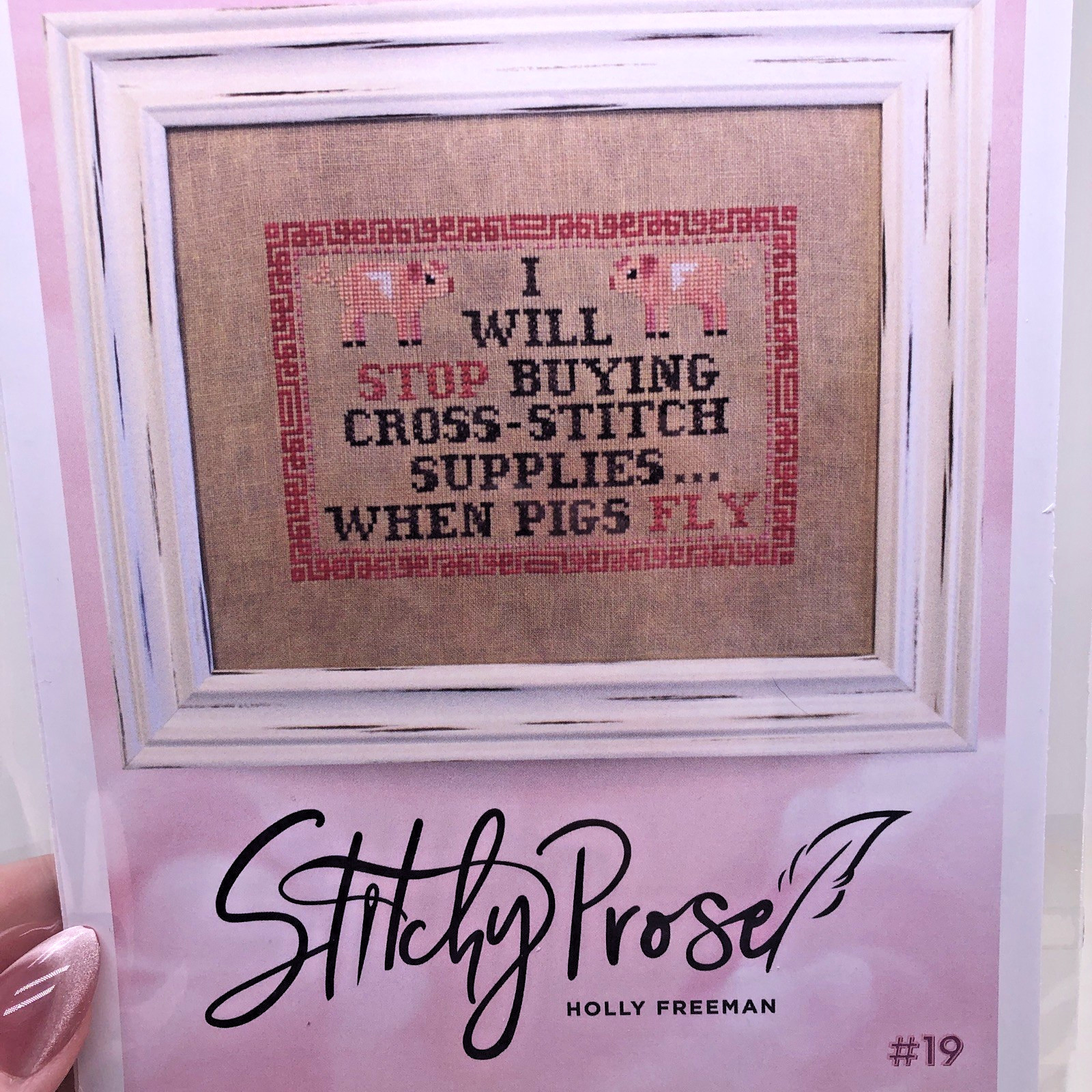 When Pigs Fly Crosstitch Pattern Chart Stitchy Pros Pattern