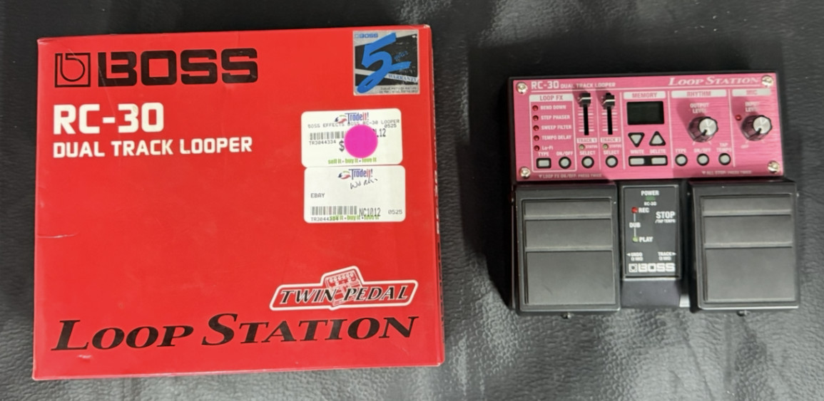 Boss RC-30 Dual Track Looper