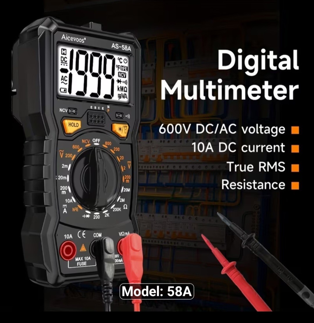 Professional Electrical Kit. Multimeter+10 Professional Gage Wire +bonus Tool.