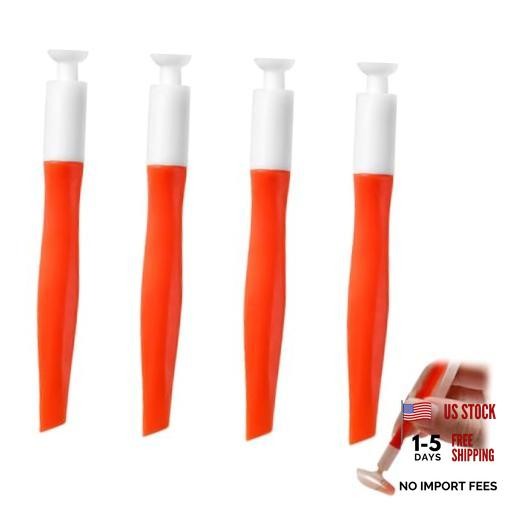 4Pcs Damage-Free Press On Nail Tools - Dual-Ended Silicone Suction Cup Lifter