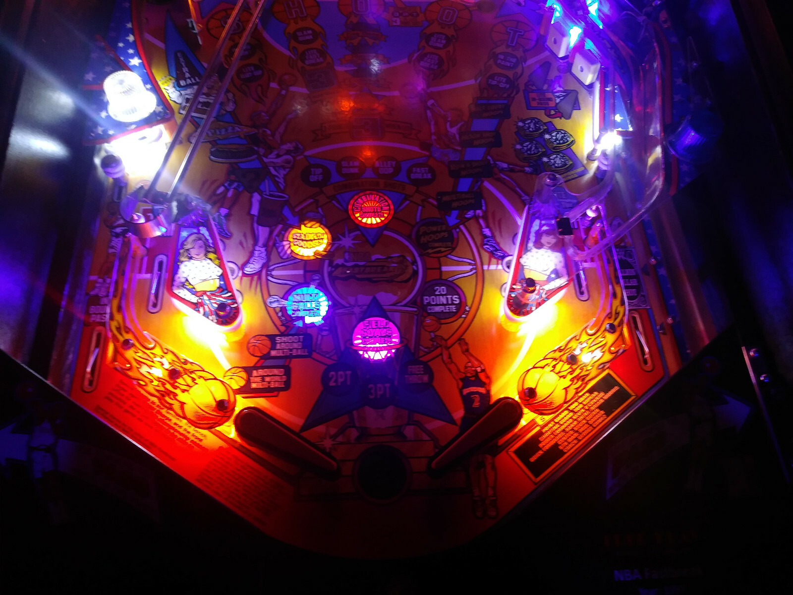NBA FASTBREAK Complete LED Lighting Kit custom SUPER BRIGHT PINBALL LED KIT