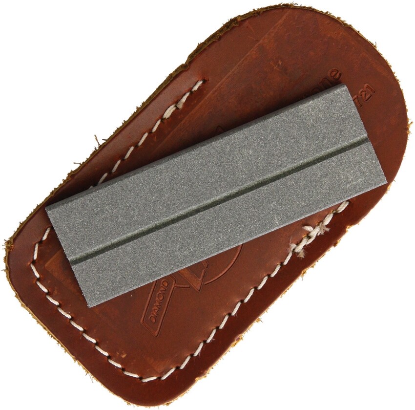 NEW EZE LAP 26C COARSE GRIT POCKET DIAMOND KNIFE SHARPENER  SHEATH USA MADE SALE