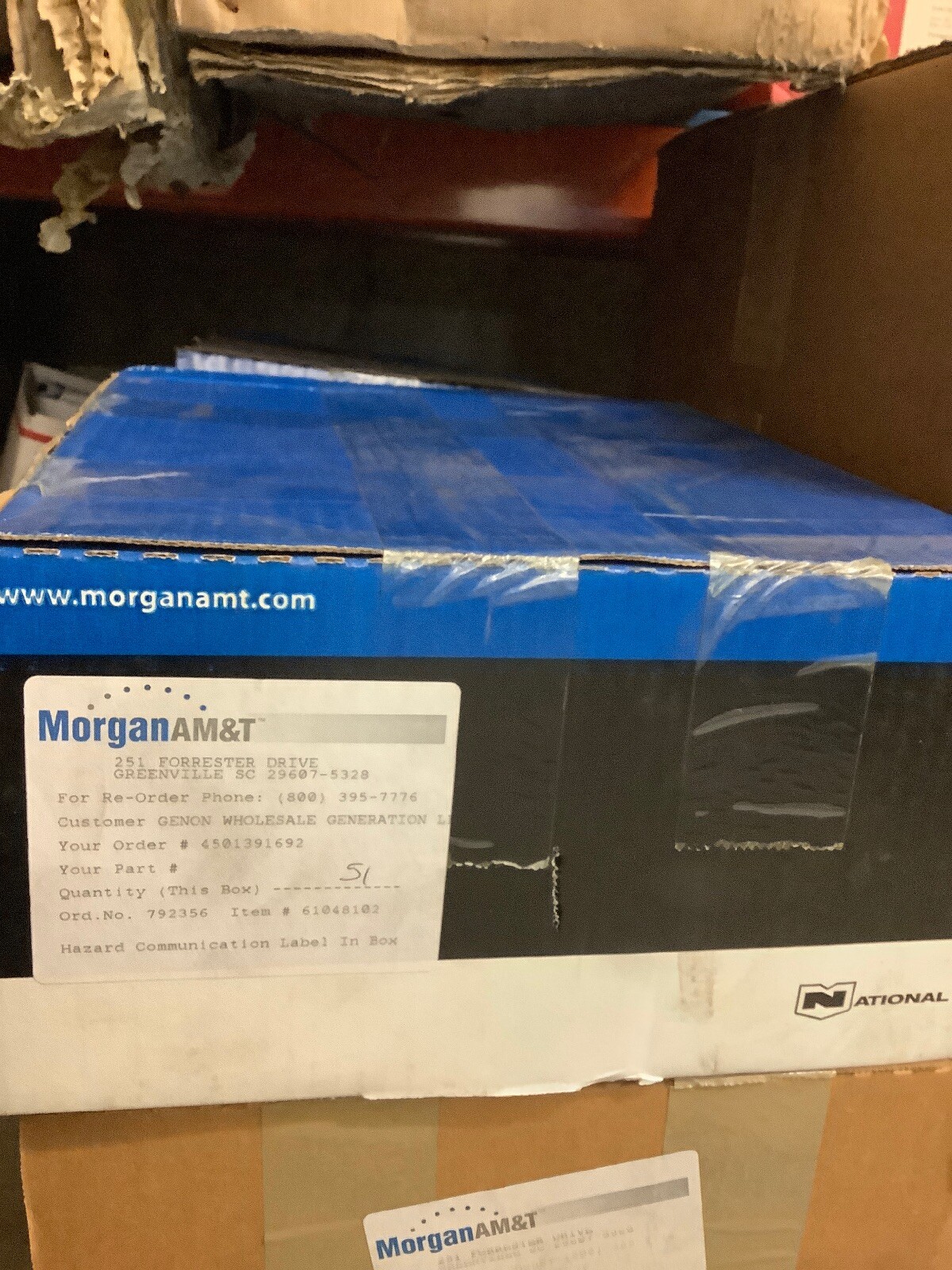 National Morgan AM&T National Carbon Brush 61048102