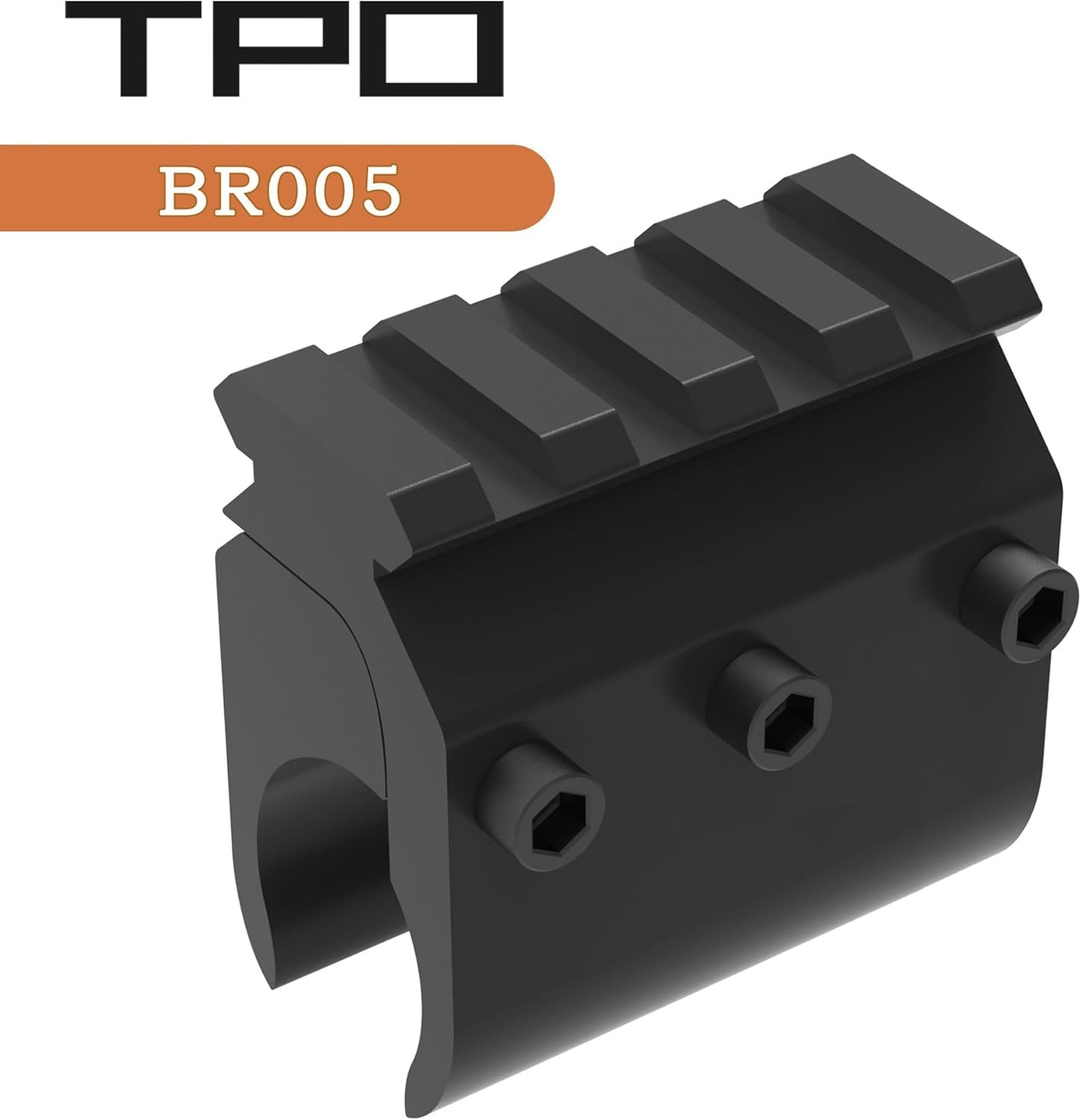 Barrel Mount with Picatinny Rail for Laser Flashlight