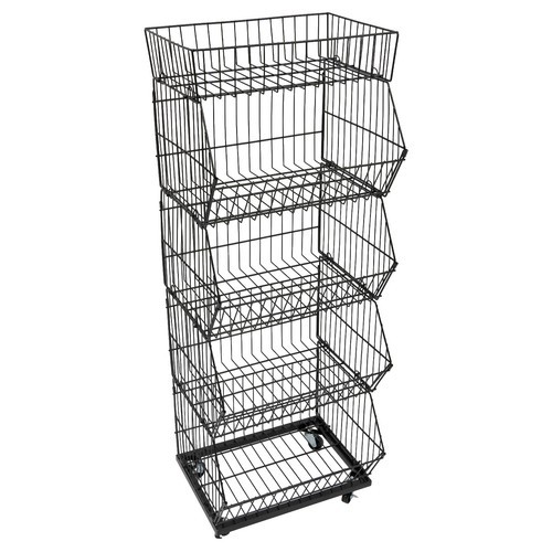 5 Tier Retail Display Rack Concession Candy Snack Display Rack Potato Chip Stand
