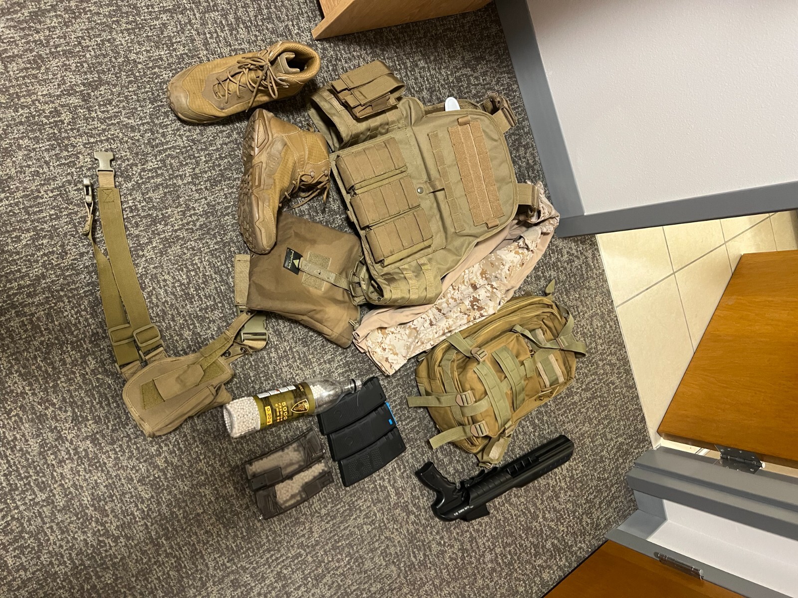 airsoft gun electric full metal m4