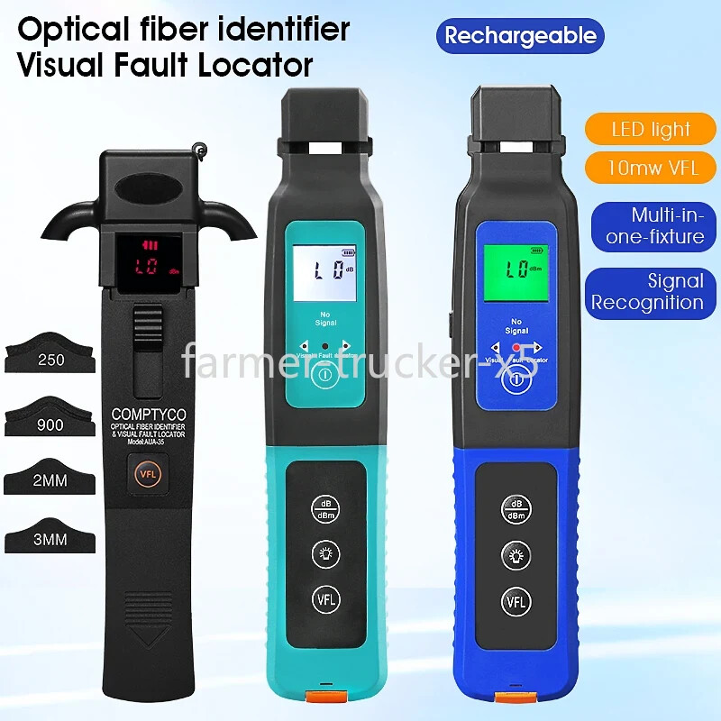 AUA-C40/40/35 Fiber Optic Identifier Visual Fault Locator 10mw Fiber 800-1700nm