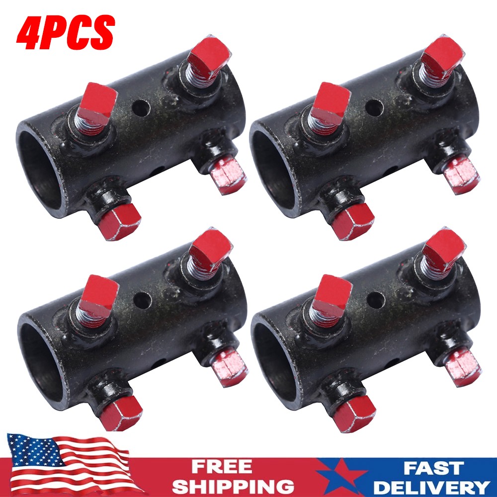 Garage Door Shaft Coupler for 1" Hollow Shaft - for torsion rod 4PCS