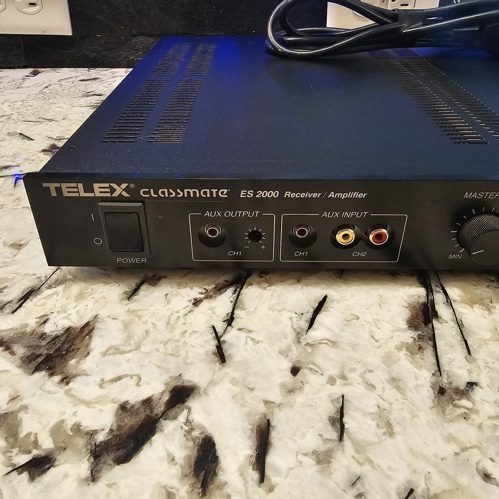 TELEX Classmate ES 2000 Receiver/Amplifier PA Tested Working