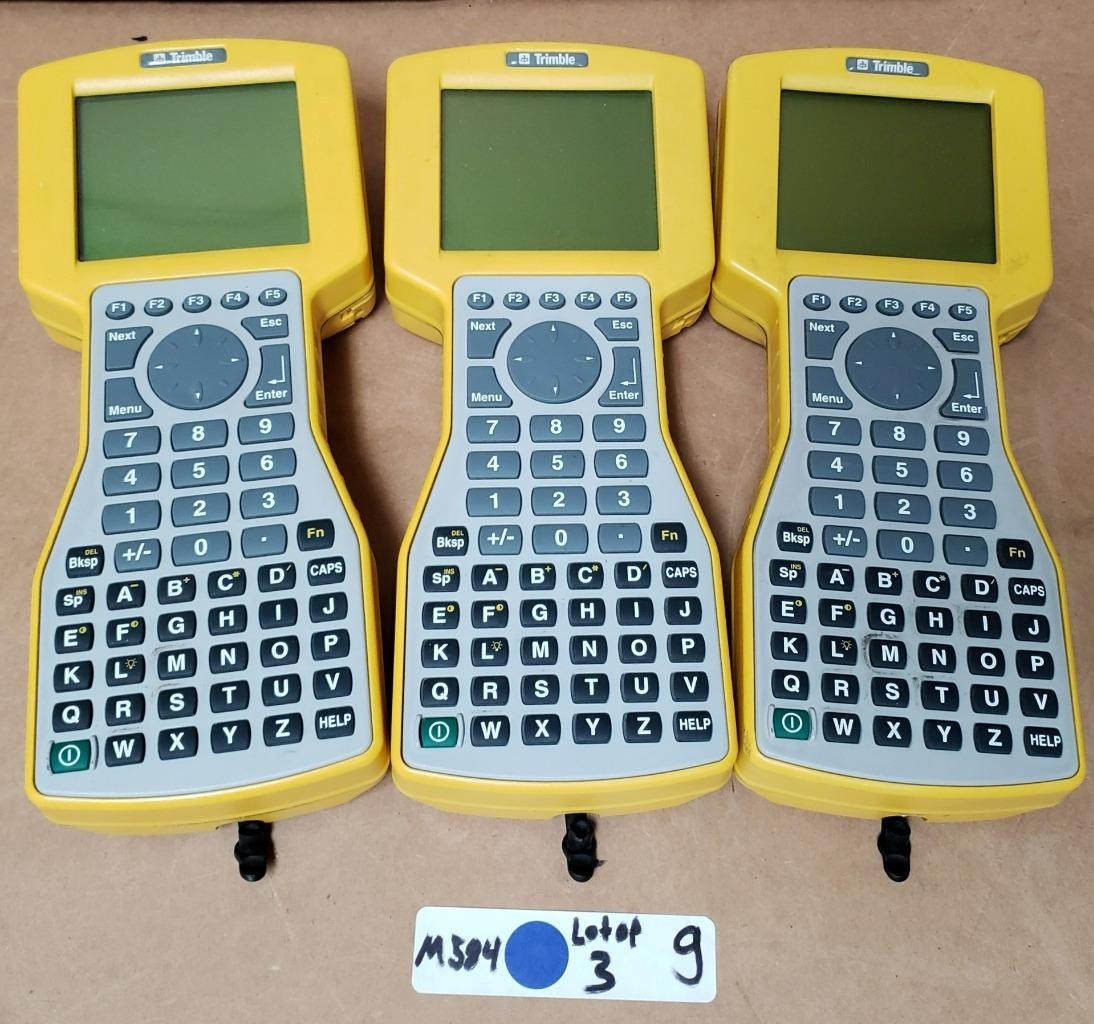 3 TRIMBLE TSC1 DATA COLLECTORS 29673-50 ! UNTESTED    M384 G
