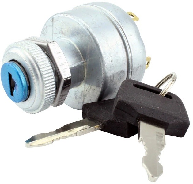 RMStator 3-Position Ignition Key Switch Silver #RMS110-102891 Ski-Doo