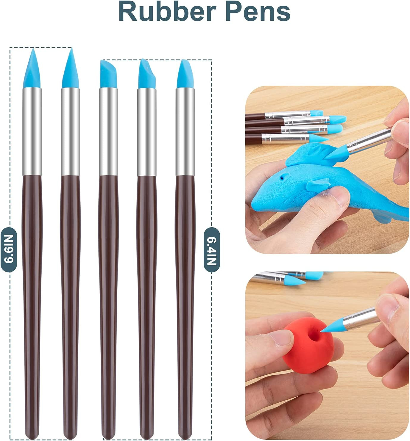 Polymer Clay Tools Kit, 25PCS Pottery Clay Sculpting Modeling Tools | Practical,