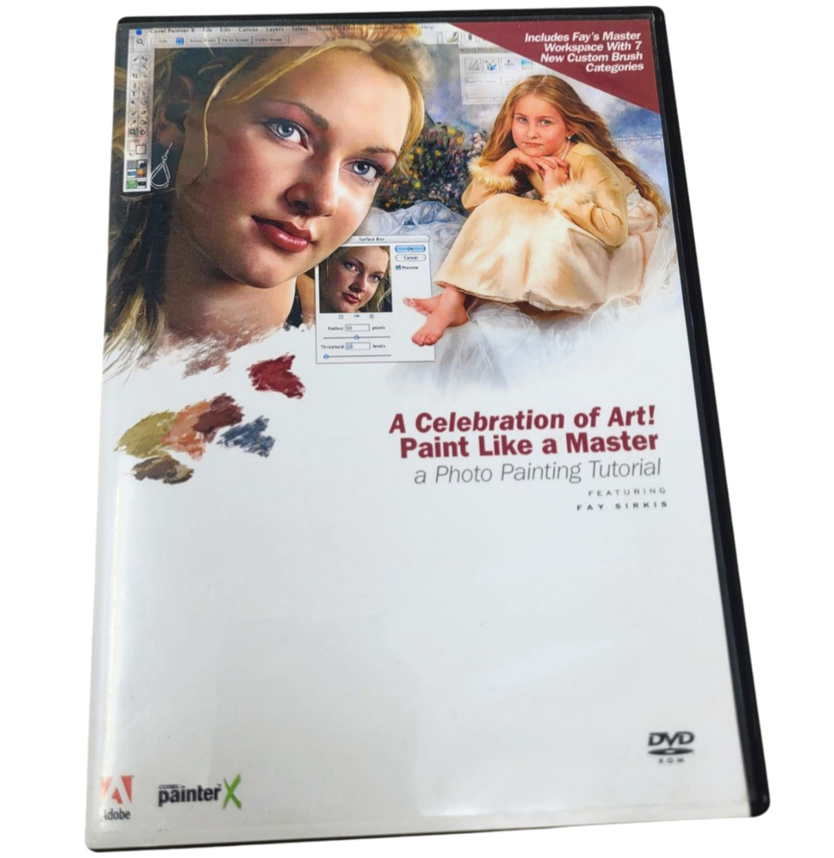 A Celebration Of Art! Paint Like a Master Photo Paint Tutorial DVD Adobe Painter