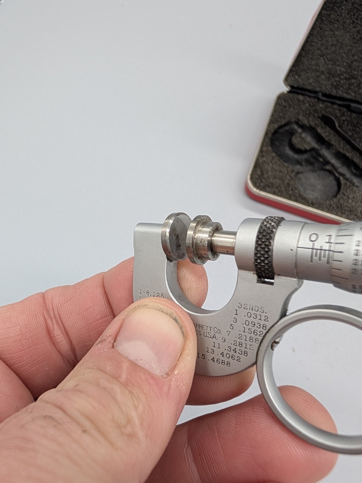 Starrett No.223RL Paper Micrometer