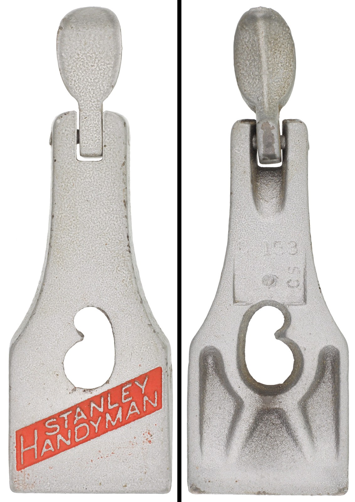 Founder's Grade Cap for Stanley H1203 Handyman Plane - Gray/Red - mjdtoolparts