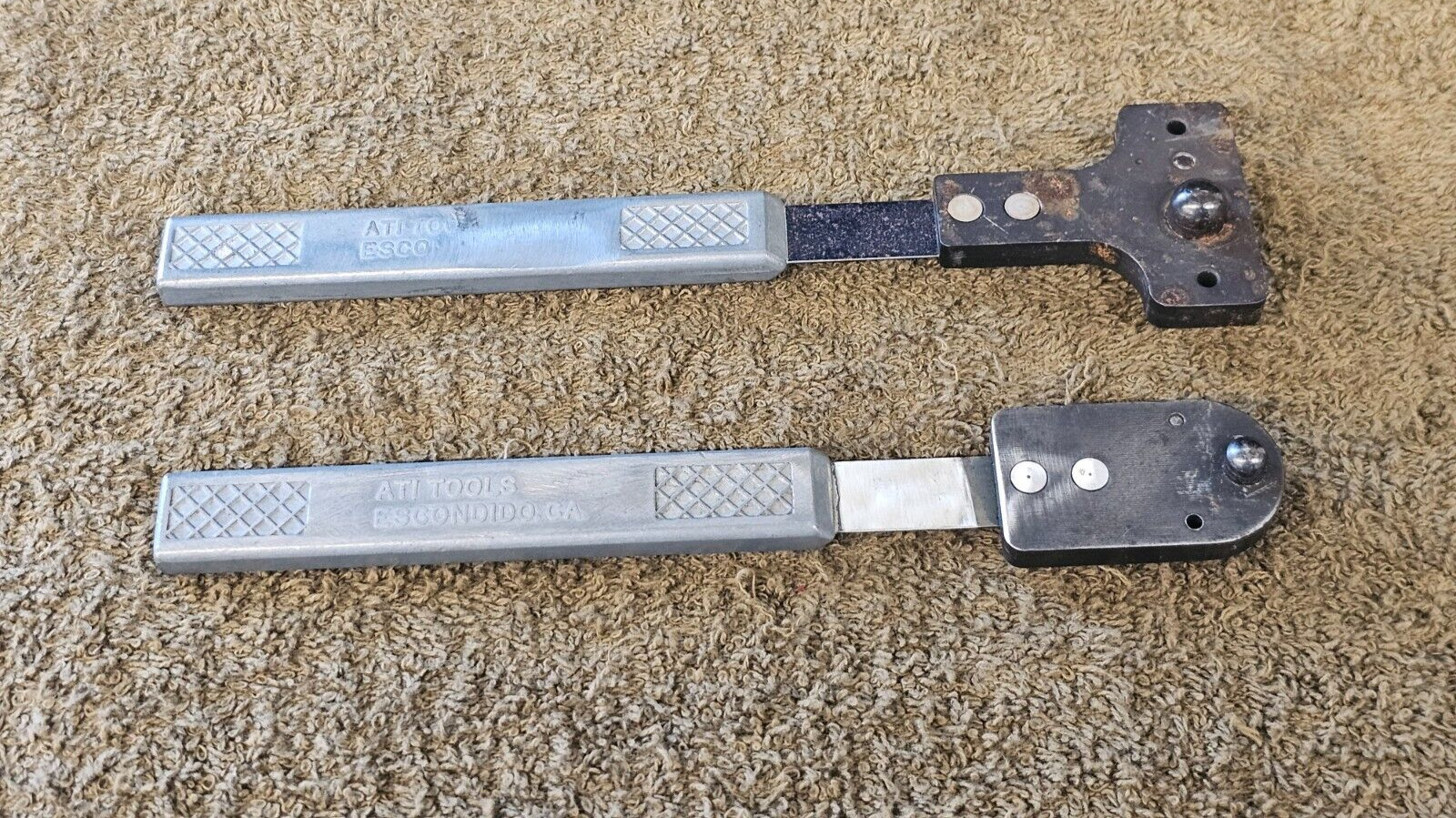 2 ATI AT518SWS-1 AT518J-1/4 Nut Plate Drill Jig Rivet Aircraft Panel Repair Tool