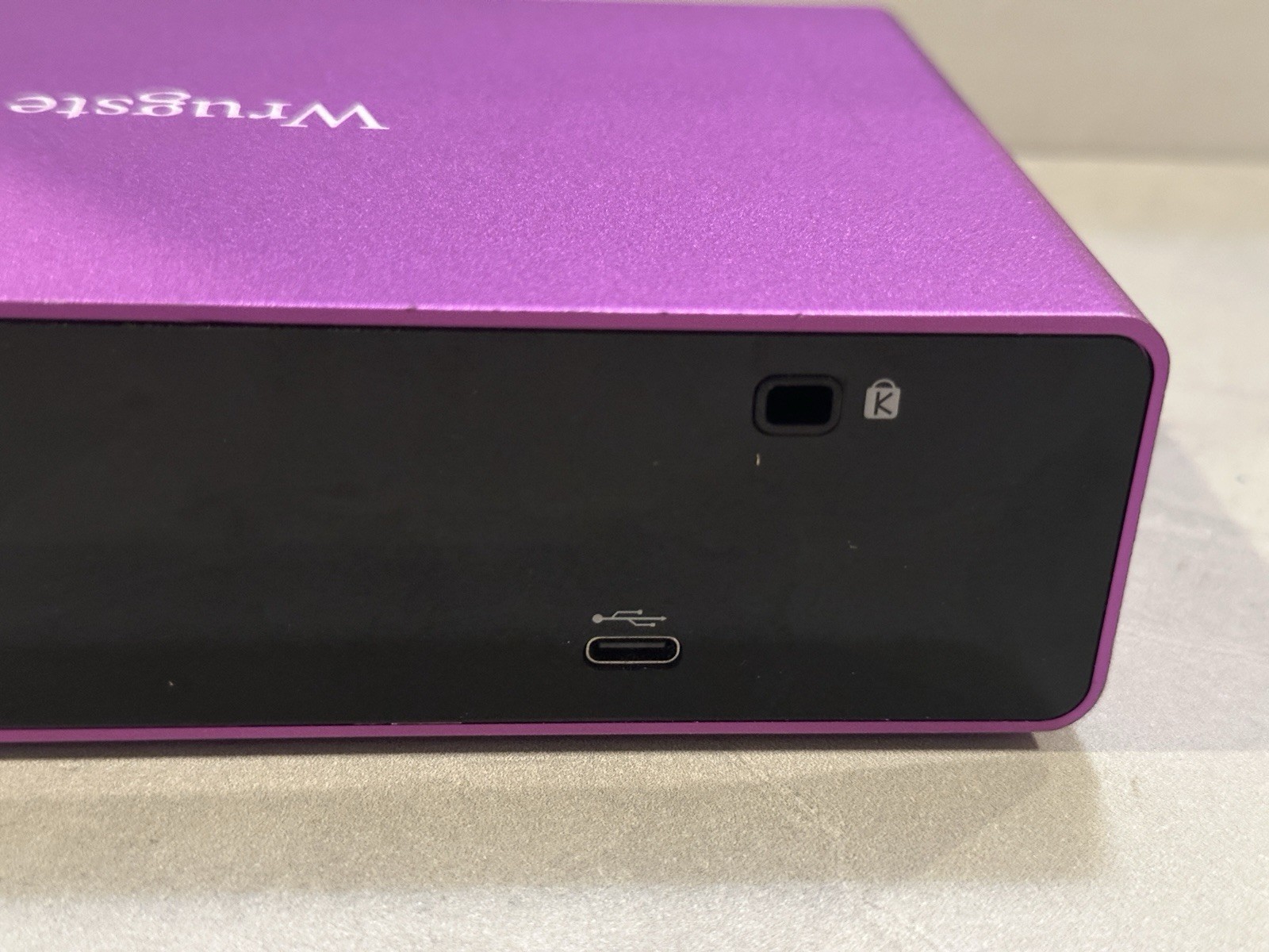 Wrugste USB Audio Interface +48v No Cords Pre Owned Purple