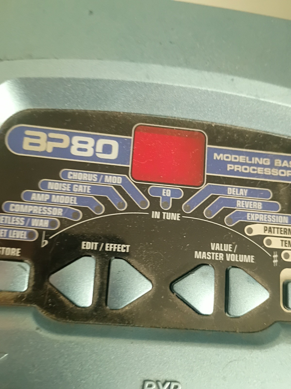 DigiTech RP80 Multi Effects Pedal Modeling Bass Guitar Processor Dusty Dirty Old
