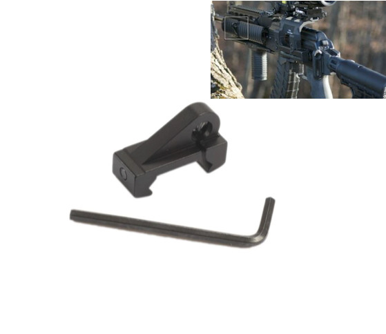 Low Profile Black Sling Adapter Attachment Mount Picatinny Weaver Rail US seller