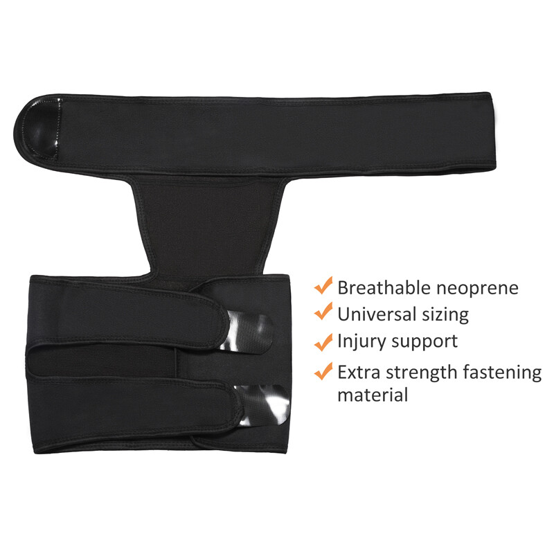 Copper Brace Compression Groin Thigh Sleeve Hip Support Wrap for Sciatic Nerve