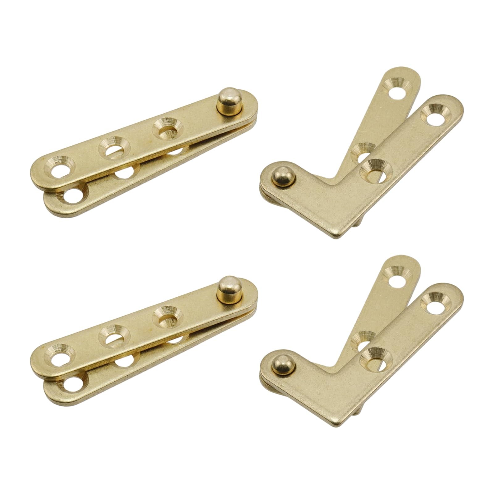 Door Pivot Hinges Cabinet Rotating Hinge Door Fitting Brass Pivot Drawer Hing...