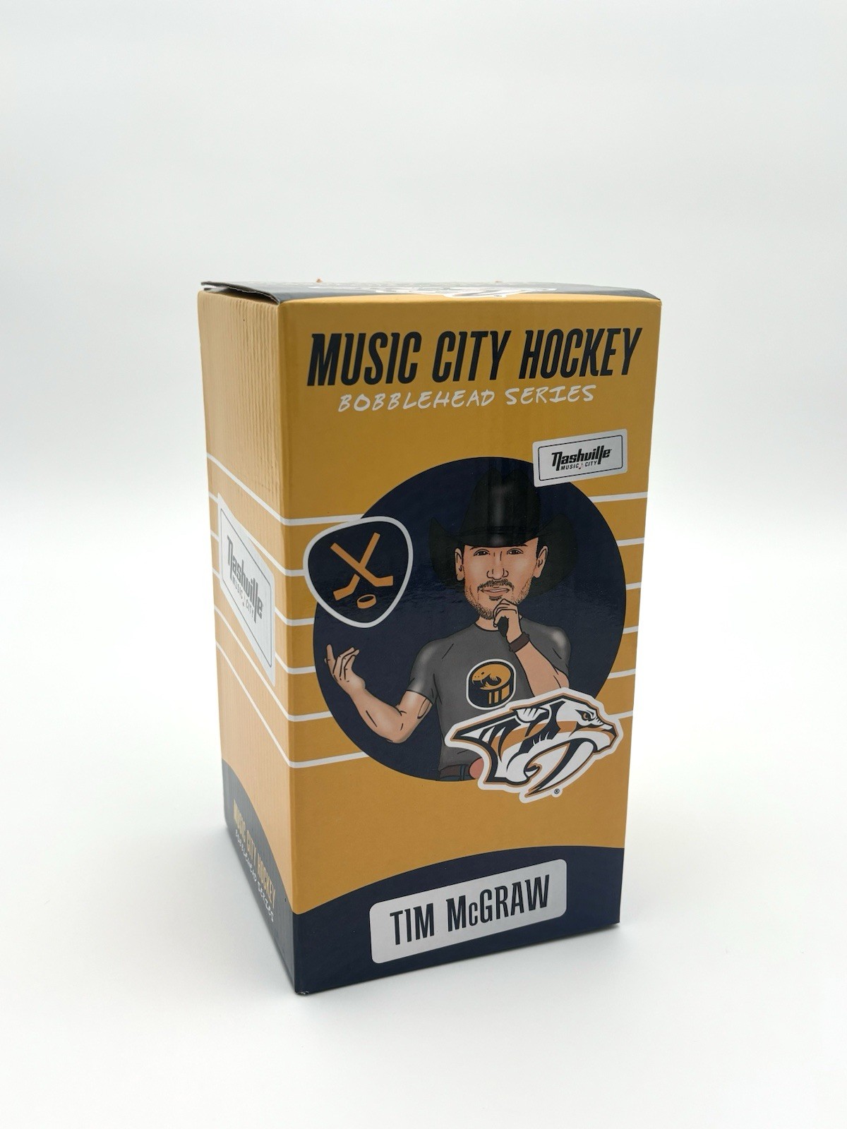 Tim McGraw Bobblehead Figure Nashville Predators Music City 12/21/24 NHL New