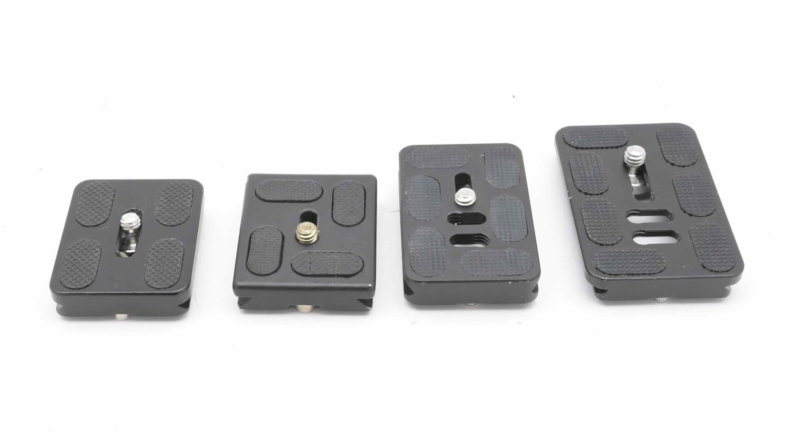 Unbranded Arca Quick Release Plate Lot of 4   50/60/70mm  (#21283)