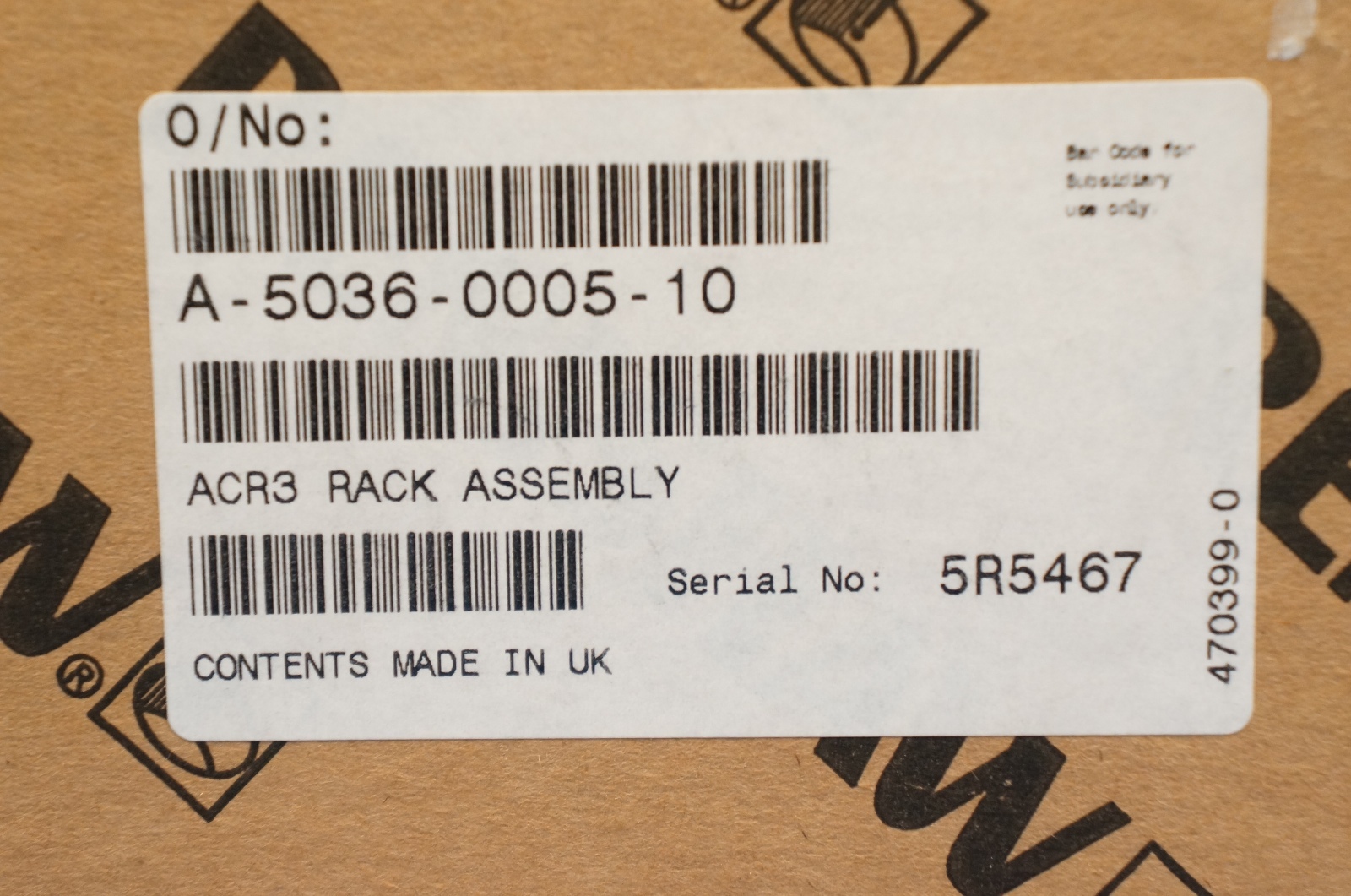 Renishaw ACR3 CMM Autochange Probe Rack New In Box One Year Warranty
