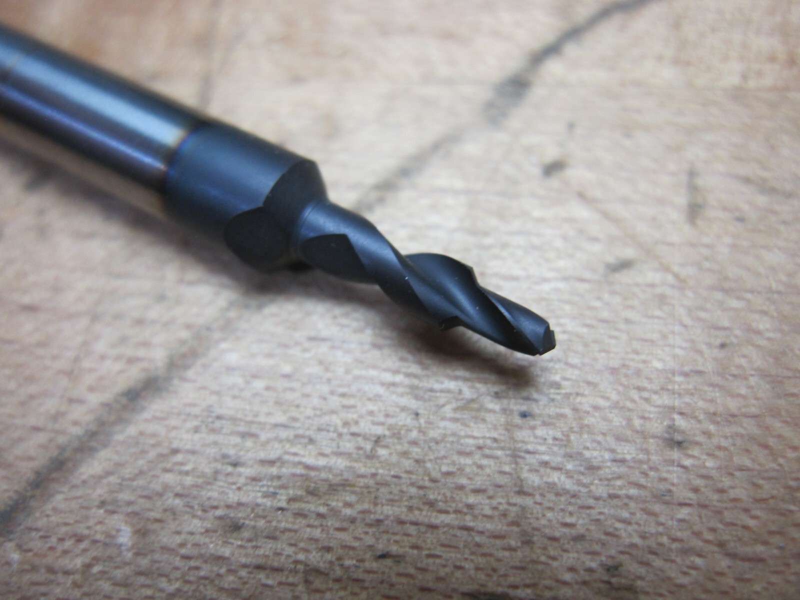 Johnson Carbide solid carbide step drills countersink 2.2mm x 1/8" (@D70)
