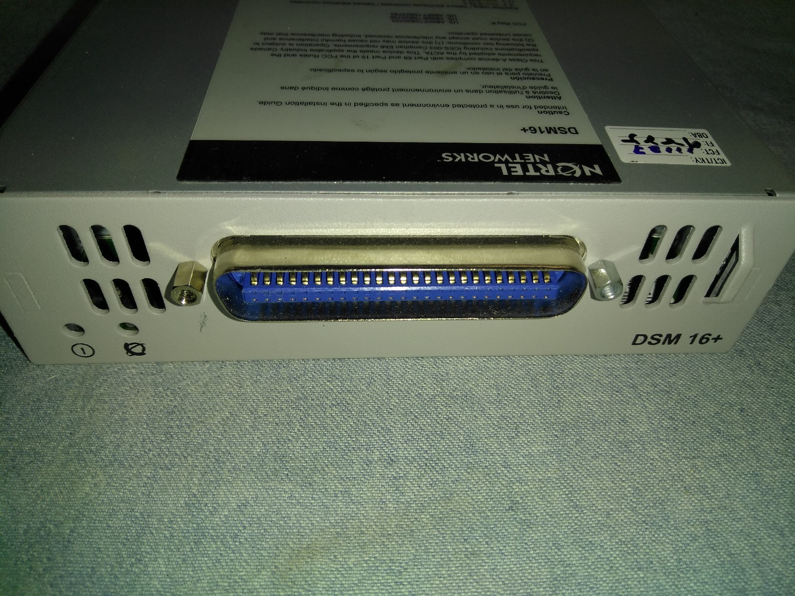Nortel Avaya BCM DSM16+ NT7B08AB 16 digital station media bay, tested warranty