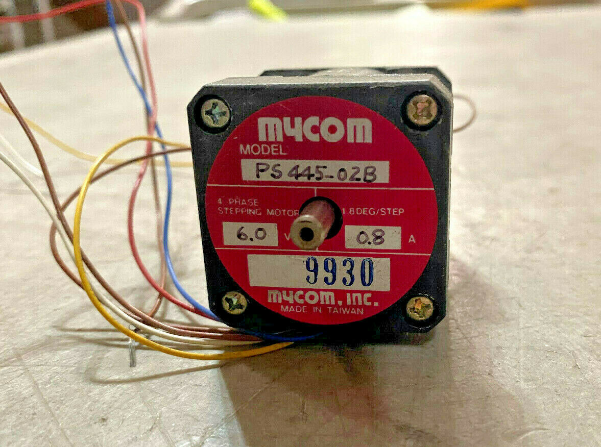 Mycom PS445-02B 6V 0.8A 1.8Deg/Step 4-Phase Stepping Motor - Stepper