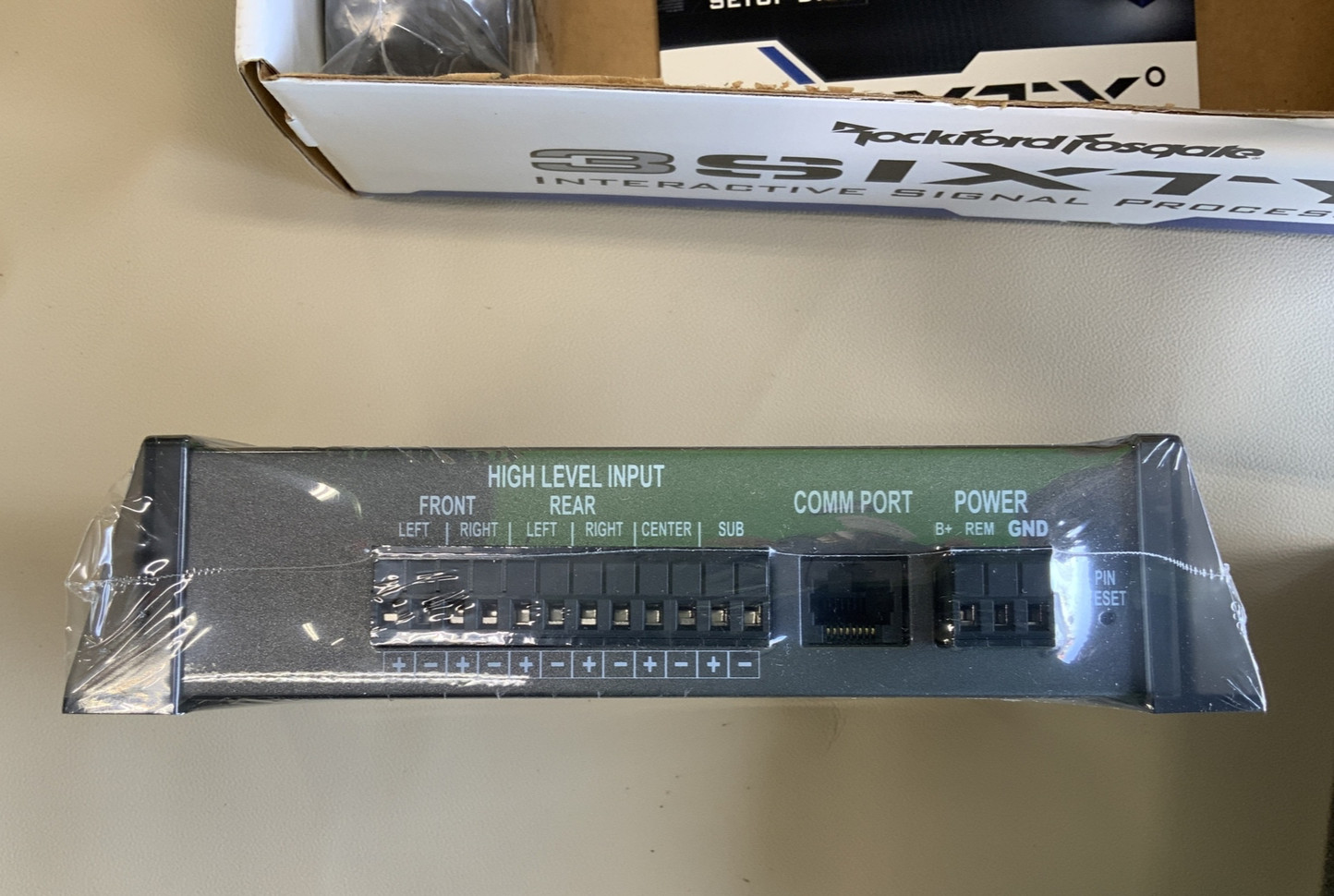 Rare Old School Rockford Fosgate 3SIXTY.2 Interactive Signal Processor, NOS