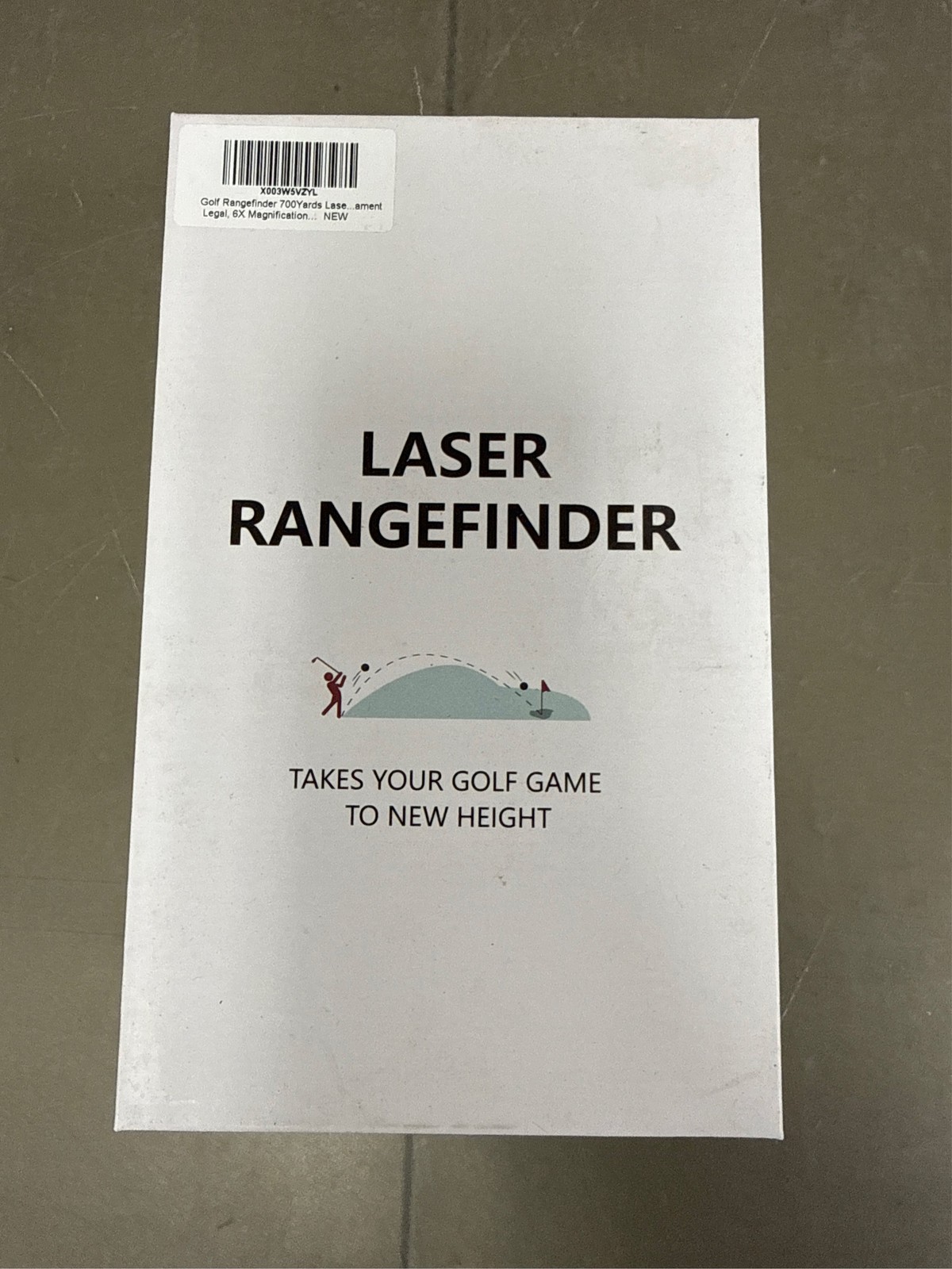 Golf Rangefinder 700Yards Laser Range Finder with Slope, USB Rechargeable Golf 4