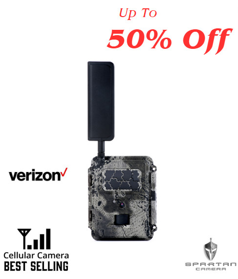 Spartan Best Selling GoCam Verizon Cellular Hunting Camera 32GB Waterproof Demo