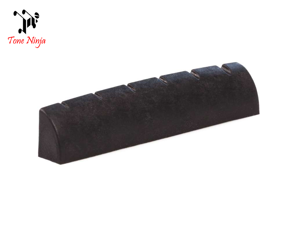 Tone Ninja USA Made Slotted Nut for Epiphone, PRS, Black TN-NUT-005-B1