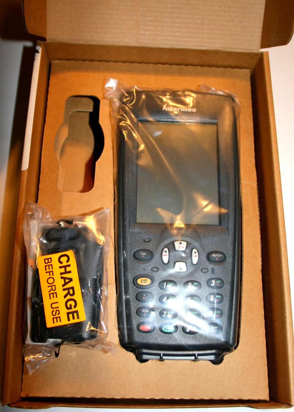 NIB Intermec 751G6200E516C804 Barcode Scanner +Battery, 64 Ram 2D IMG CE CAC 804