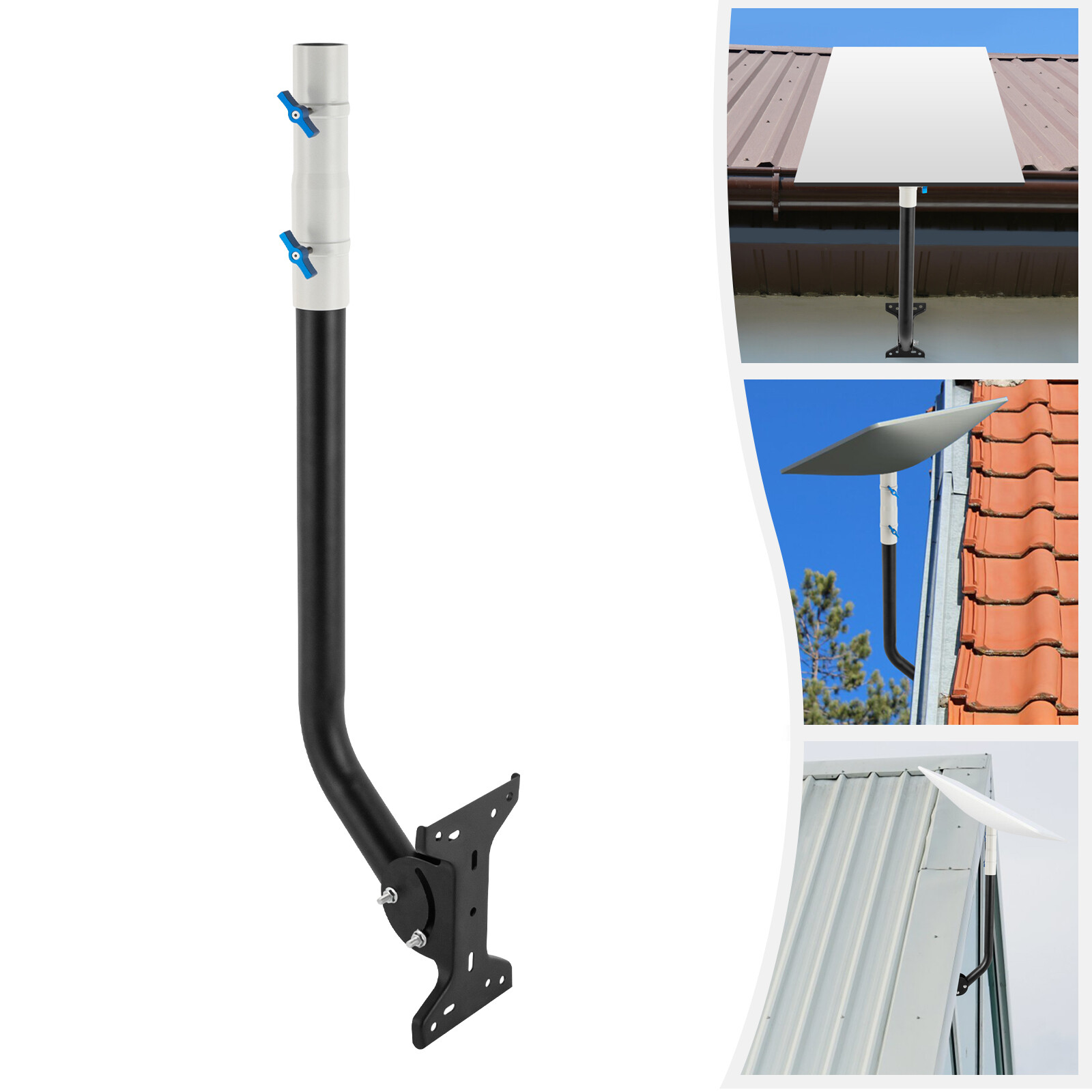 Adjustable Link Mounting Kit Steel Link Long Wall Mount Link Roof Mount 220lbs